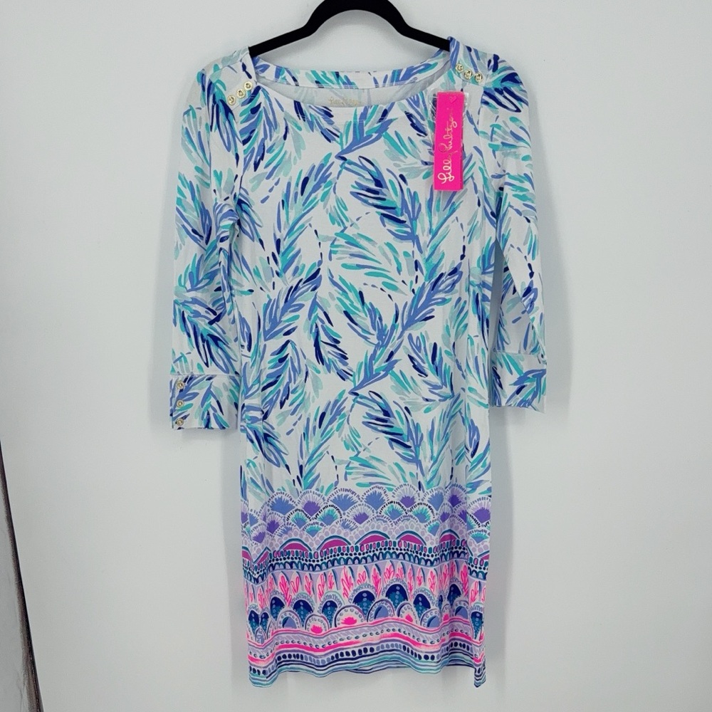 NWT Lilly Pulitzer UPF 50+ Sophie Dress Flock Together SIZE S - Picture 3 of 7